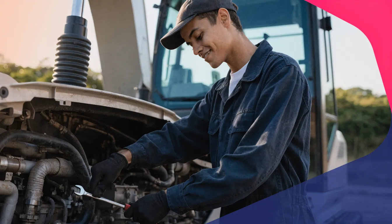 Técnico em Manutenção de Máquinas Pesadas